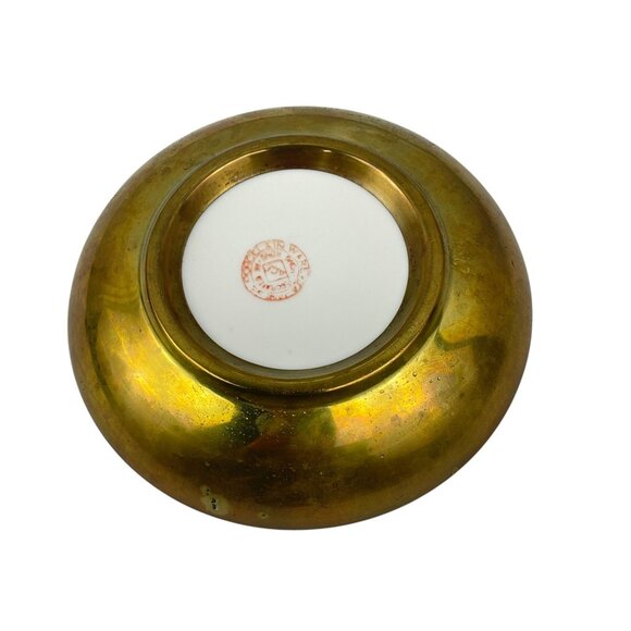 Vintage Japanese ACF Floral Phoenix Design 8 Porcelain Hand Painted in Hong Kon - Picture 9 of 11